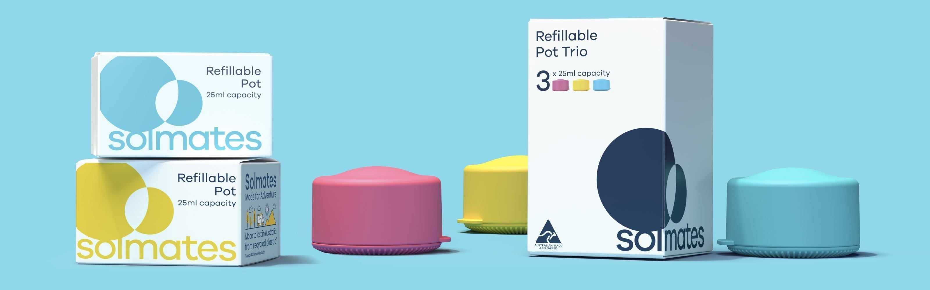 Meet the New Solmates Refillable Pot