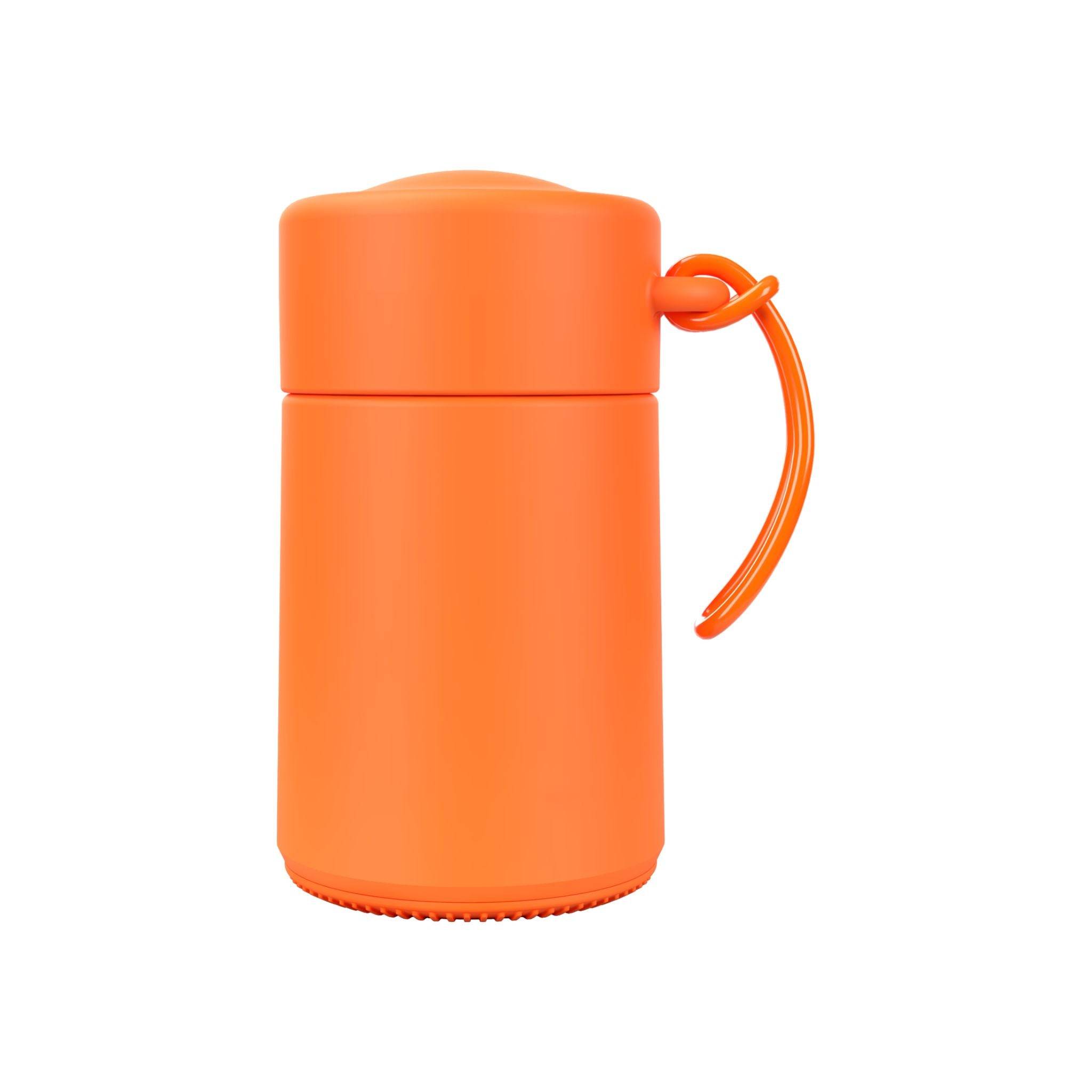Orange refillable roll-on travel applicator