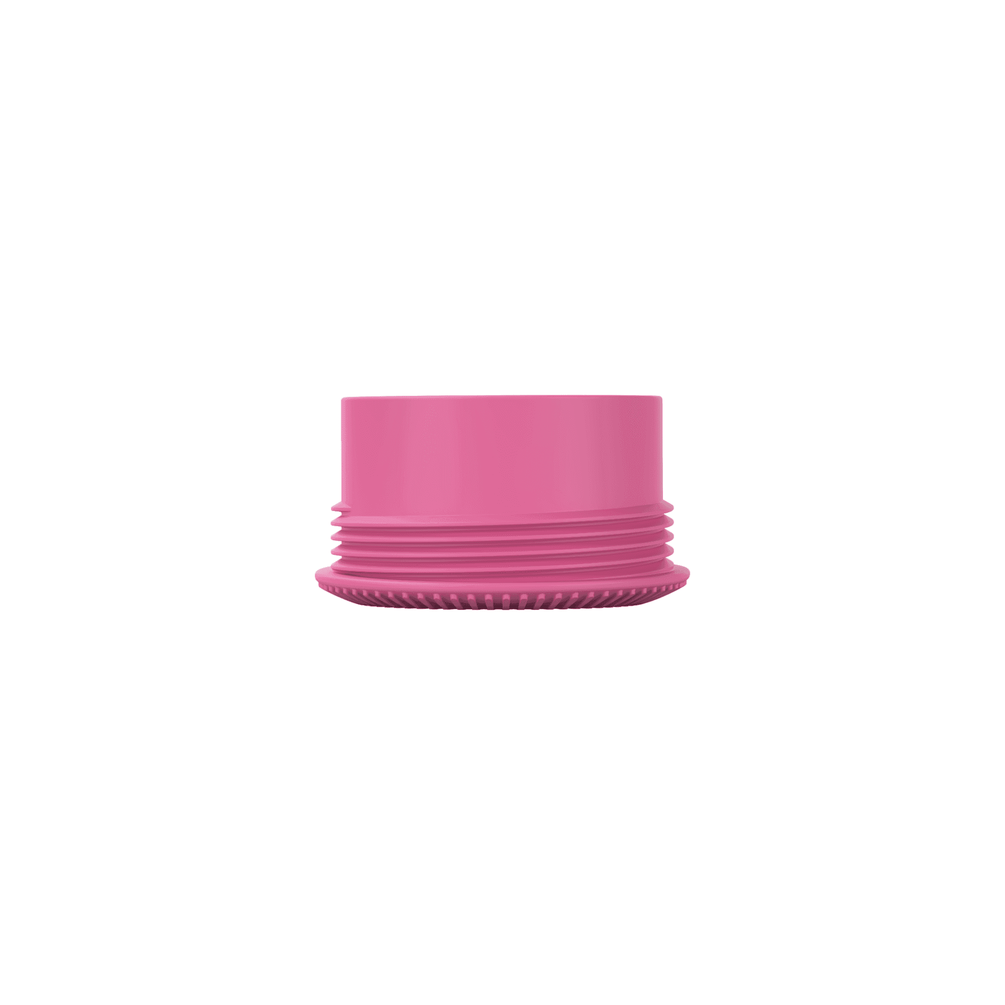 Base of pink refillable travel pot