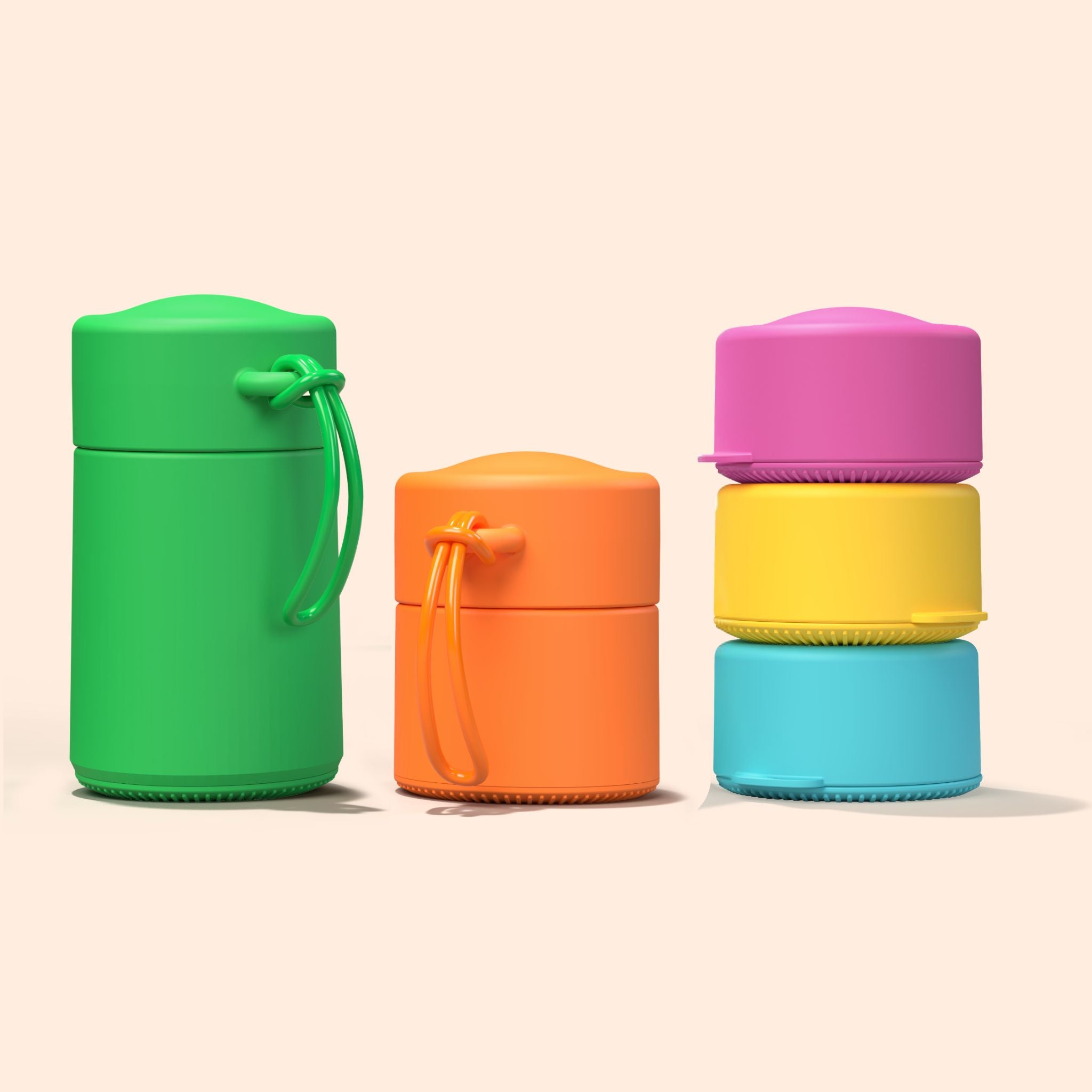 Travel Set: 3x Pot (25ml), 1x Roll-On (50ml) & 1x Roll-On (100ml)
