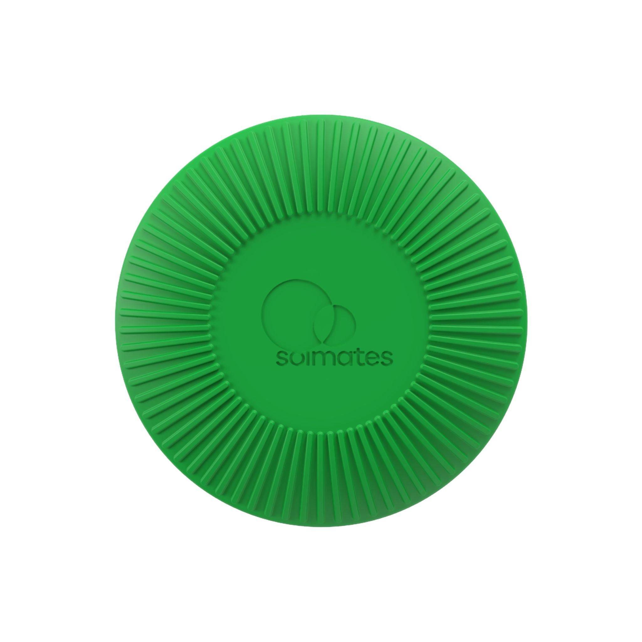 Base of green refillable roll-on travel applicator