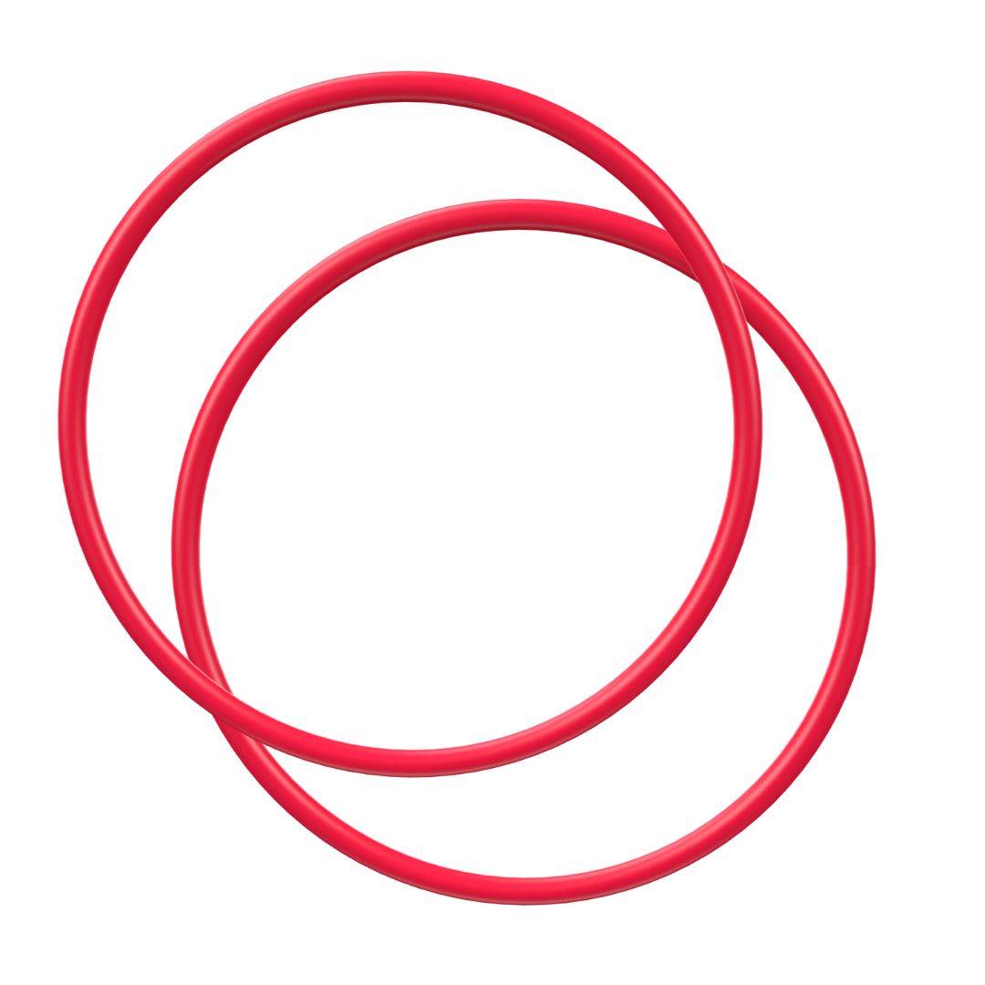 two red tethers