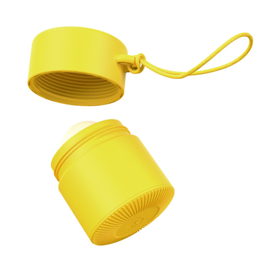 Sunshine Yellow Refillable Sunscreen Applicator